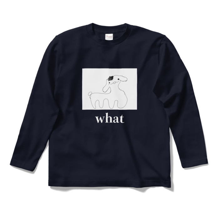 ロングスリーブTシャツ - S - ネイビー