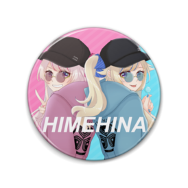 HIMEHINA パーカー缶バッジ - 雨水むうshop - BOOTH