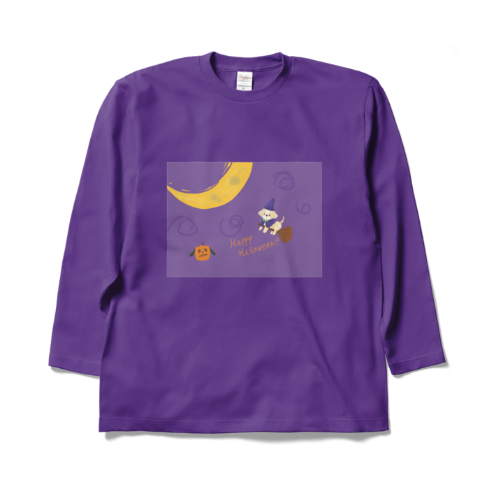 ロングスリーブTシャツ - XL - パープル