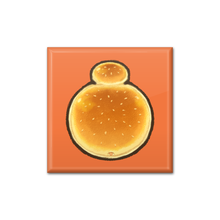 缶バッジ - 四角形40mm