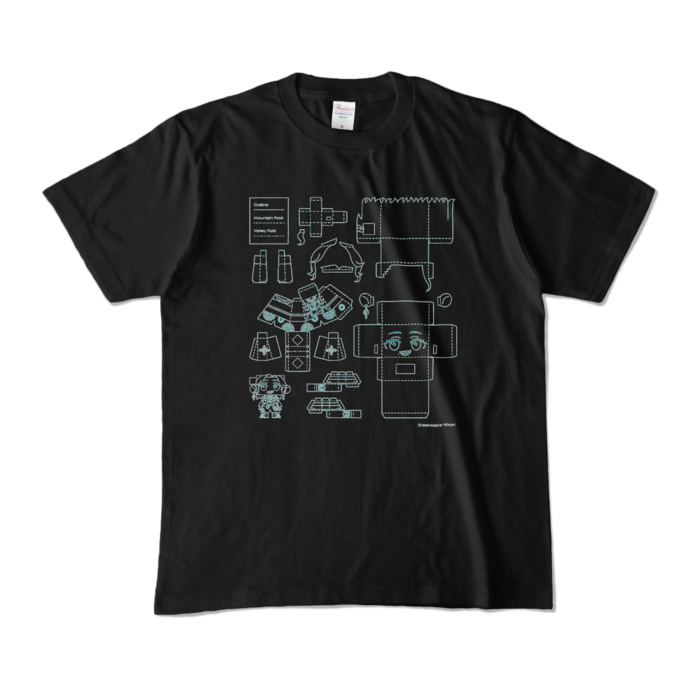 カラーTシャツ - M - ブラック (濃色)