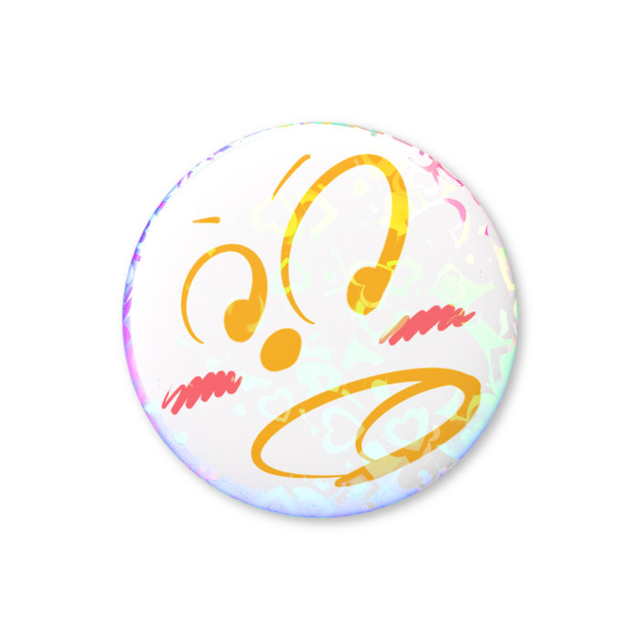 ホログラム缶バッジ - 25mm