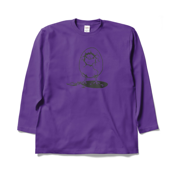 ロングスリーブTシャツ - XL - パープル