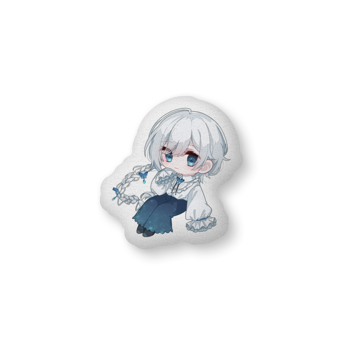 ふかふかクッション - 中(H56×W36cm) - 微笑み顔