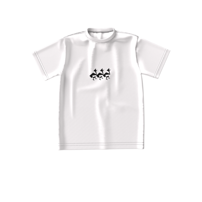 ビッグシルエットTシャツ - S - 正面WH