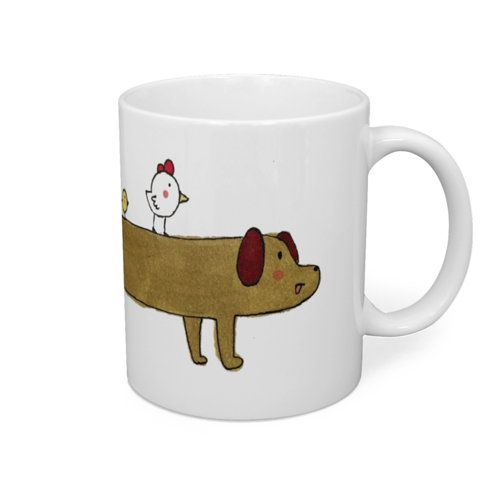 マグカップ - 直径 8 cm / 高さ 9.5 cm