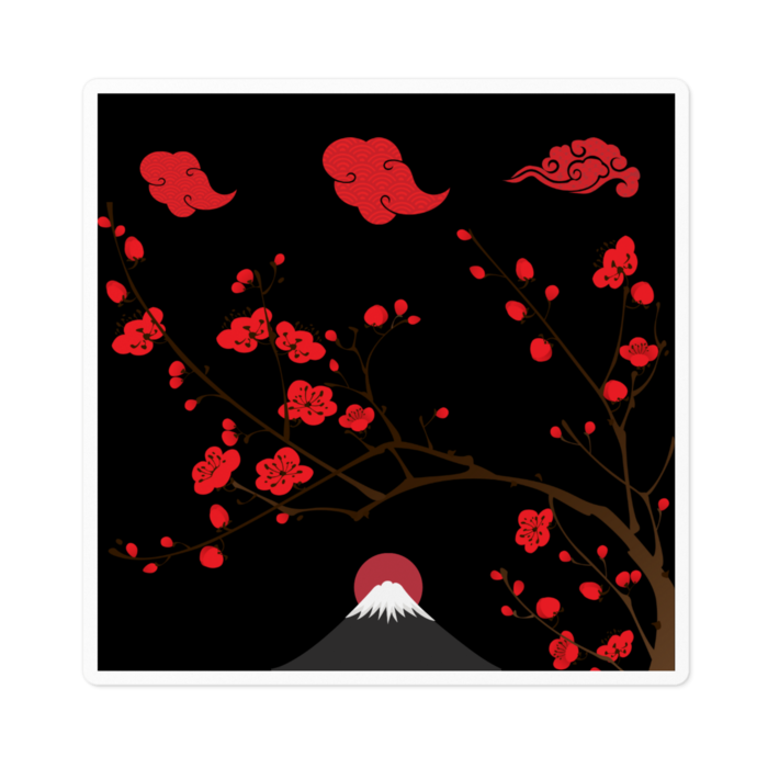 ステッカー - 100 x 100 (mm)