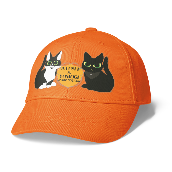 キャップ - オレンジ