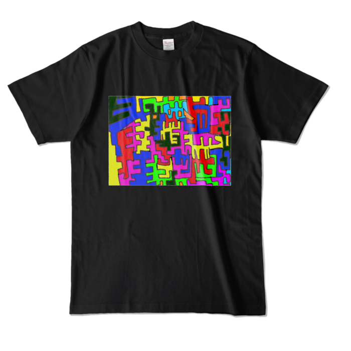 カラーTシャツ - L - ブラック (濃色)