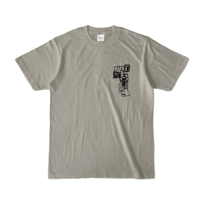 カラーTシャツ - S - シルバーグレー (淡色)
