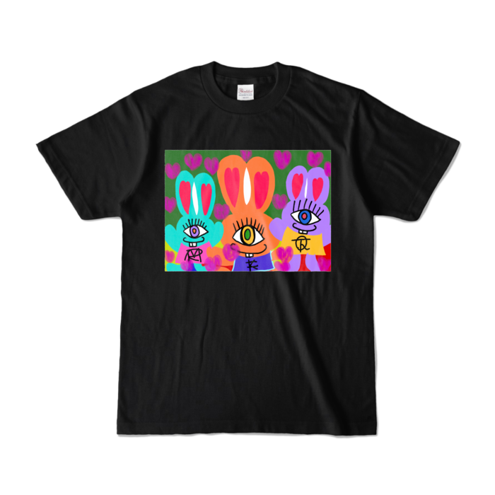 カラーTシャツ - S - ブラック (濃色)