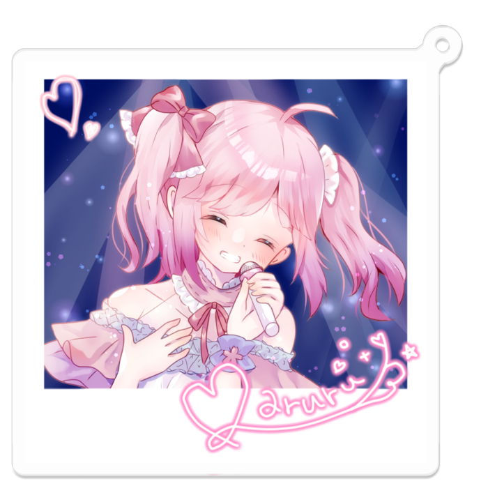 アクリルキーホルダー - 70 x 70 (mm)