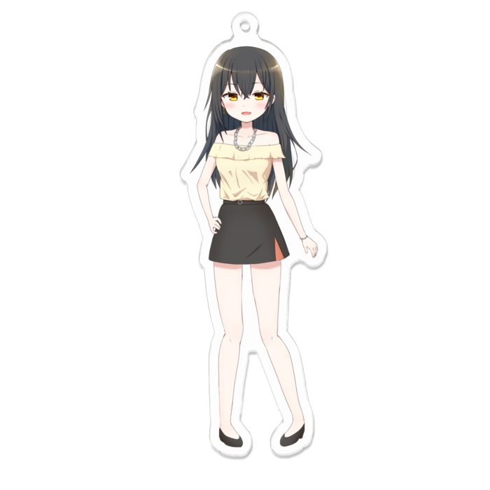 アクリルキーホルダー - 100 x 100 (mm)