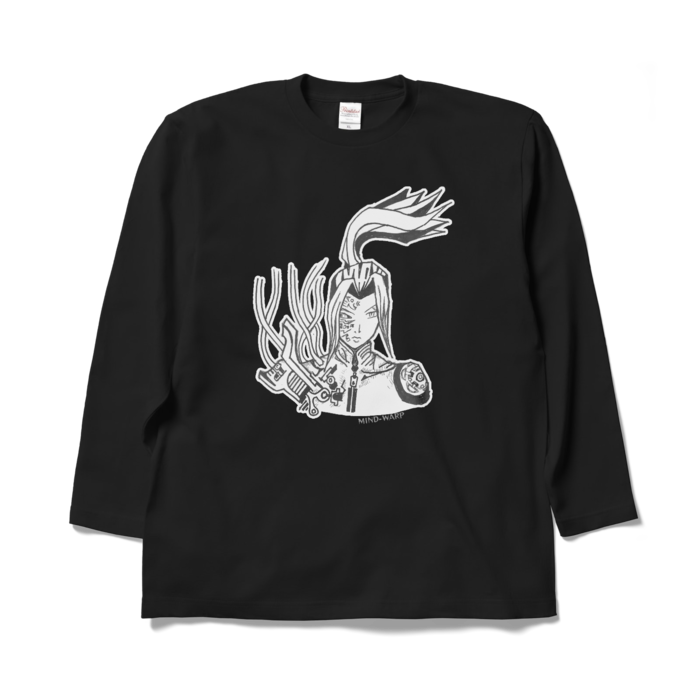 ロングスリーブTシャツ - XL - ブラック