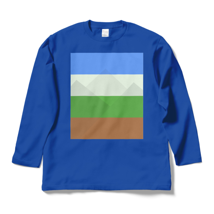 ロングスリーブTシャツ - L - ロイヤルブルー