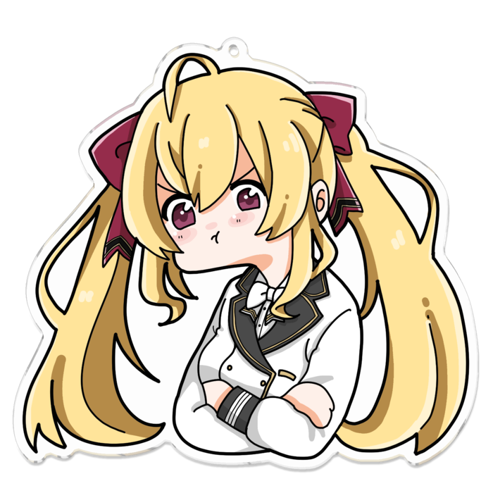 アクリルキーホルダー - 100 x 100 (mm)