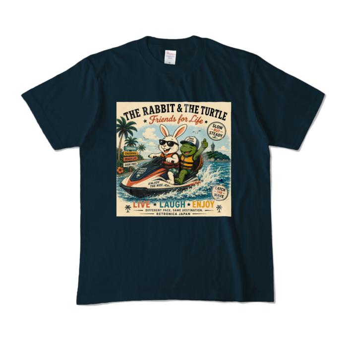 カラーTシャツ - M - ネイビー (濃色)