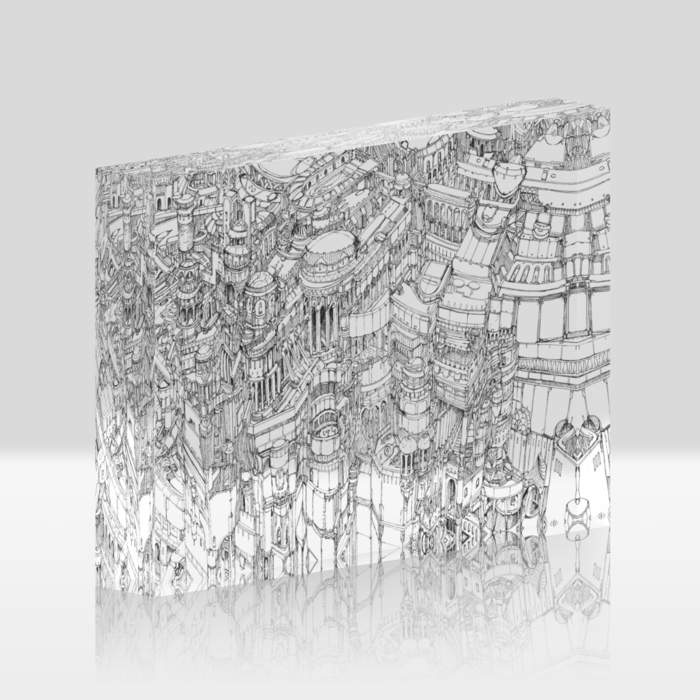 アクリルブロック - 148x100mm