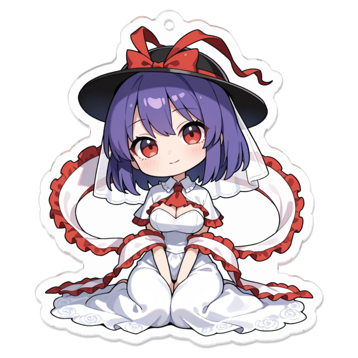 アクリルキーホルダー - 70 x 70 (mm)(キャラのみ)