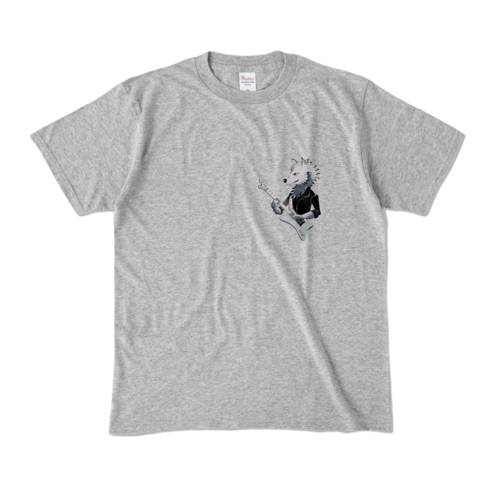 カラーTシャツ - M - 杢グレー (濃色)