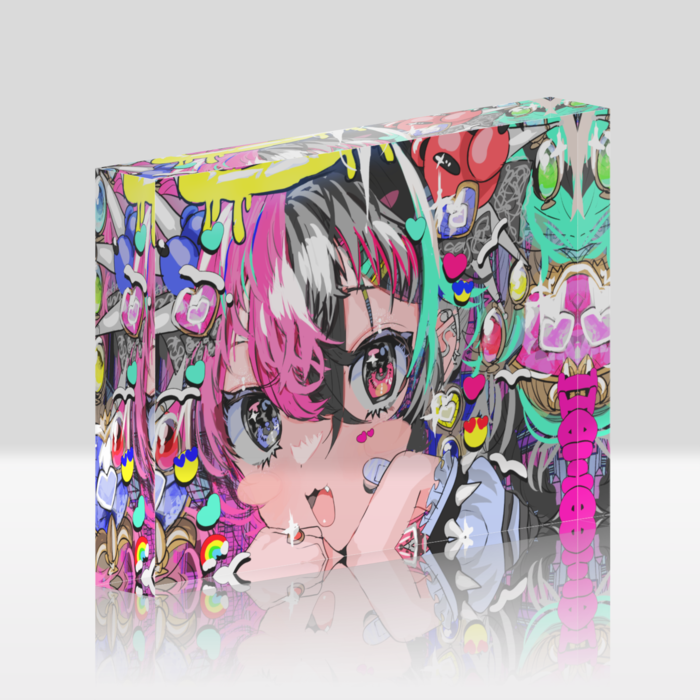 アクリルブロック - 148x100mm