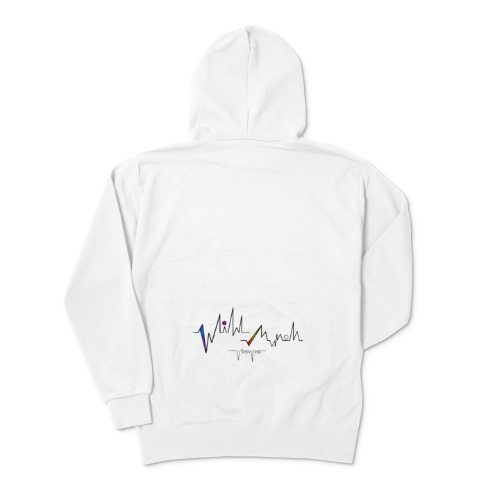 ジップパーカー - XL - ホワイト