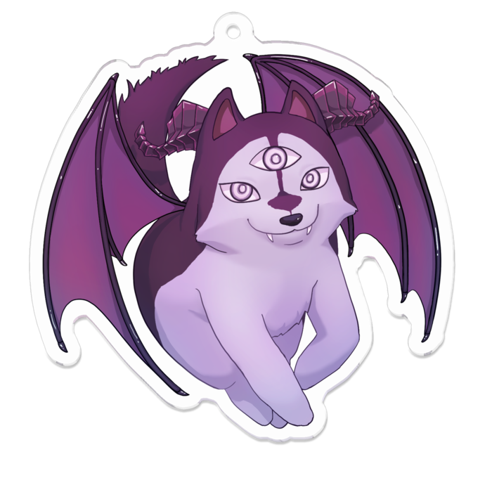 アクリルキーホルダー - 70 x 70 (mm)