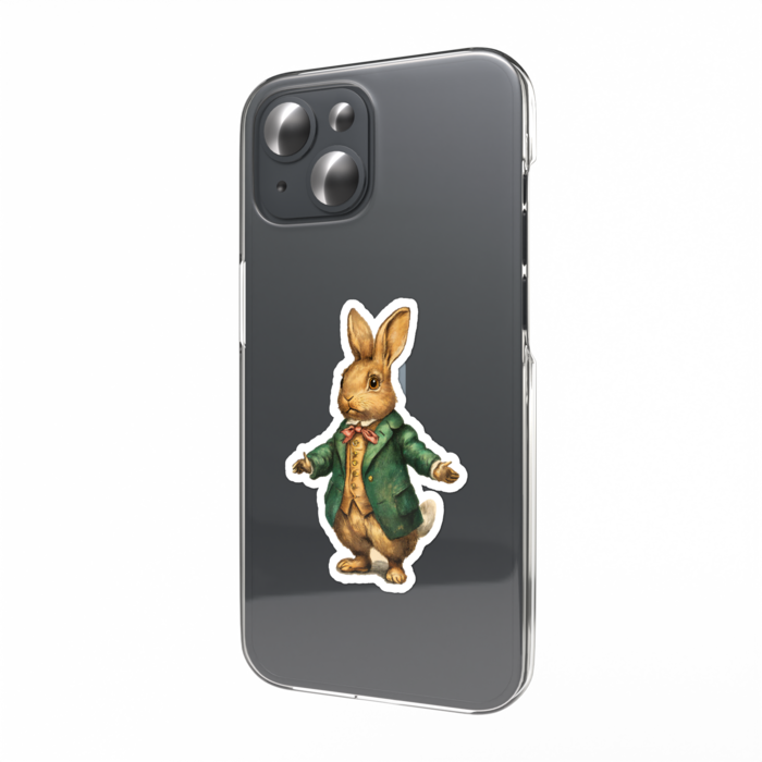 スマホステッカー ラビット- 縦