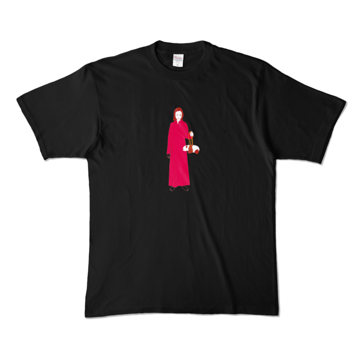 カラーTシャツ - XL - ブラック (濃色)