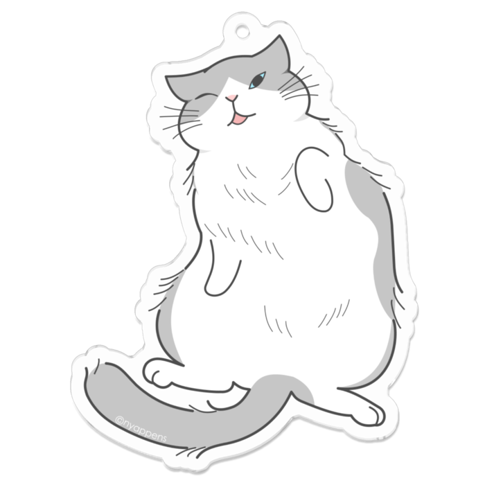 アクリルキーホルダー - 70 x 70 (mm)