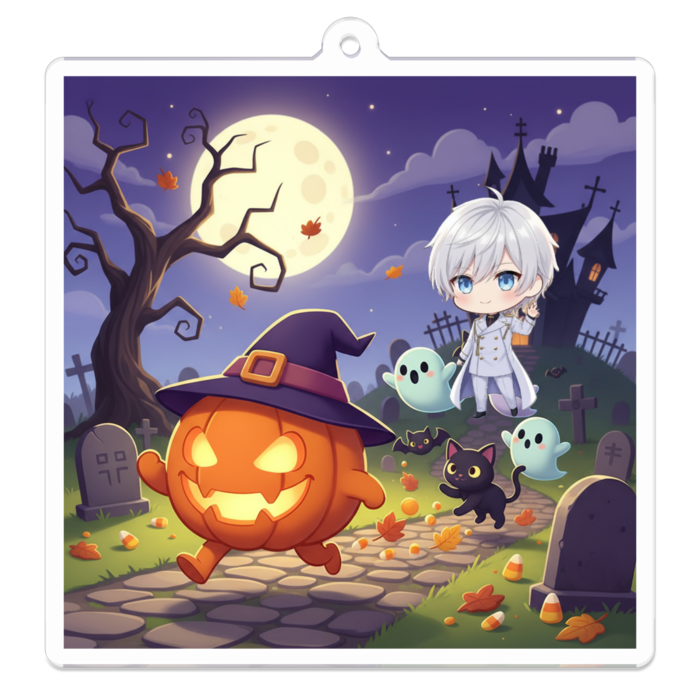 アクリルキーホルダー - 70 x 70 (mm)