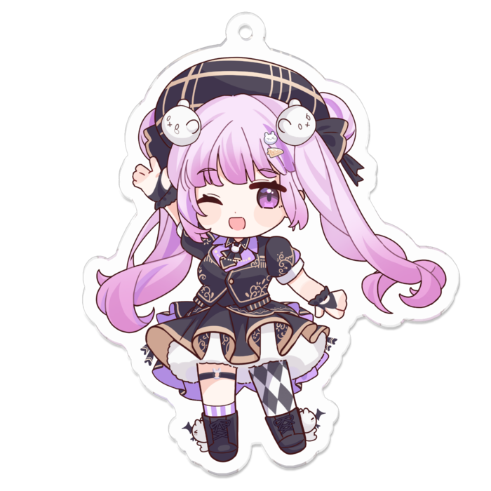 アクリルキーホルダー - 70 x 70 (mm)