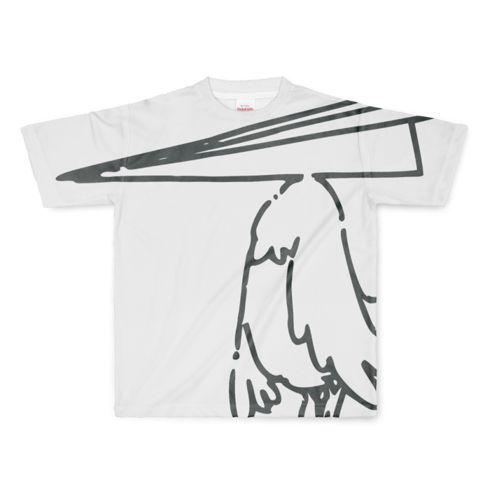 フルグラフィックTシャツ - L - 両面印刷