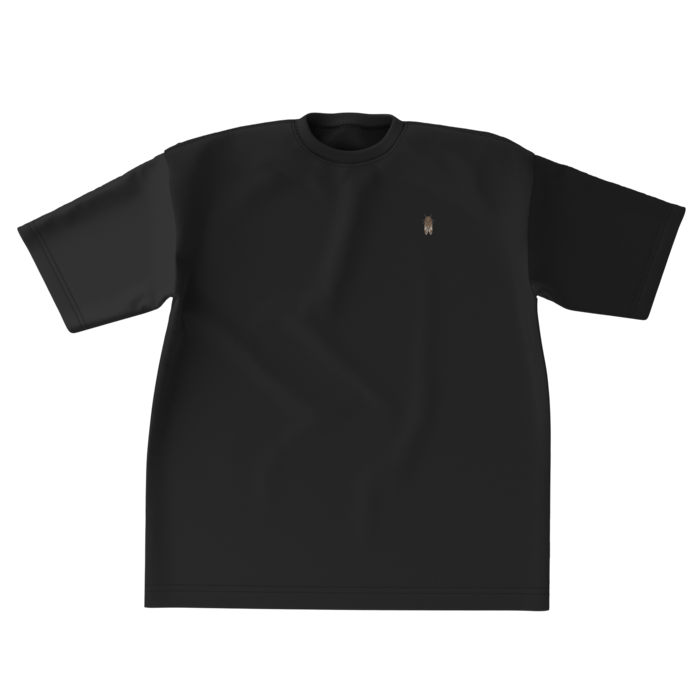 ビッグシルエットTシャツ - XL - 黒