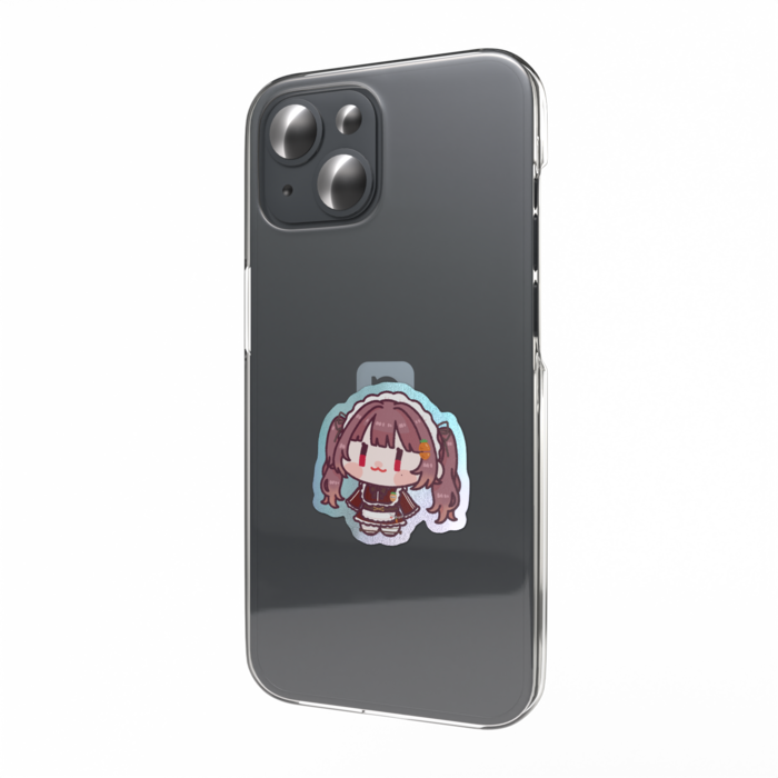 オーロラスマホステッカー - 縦