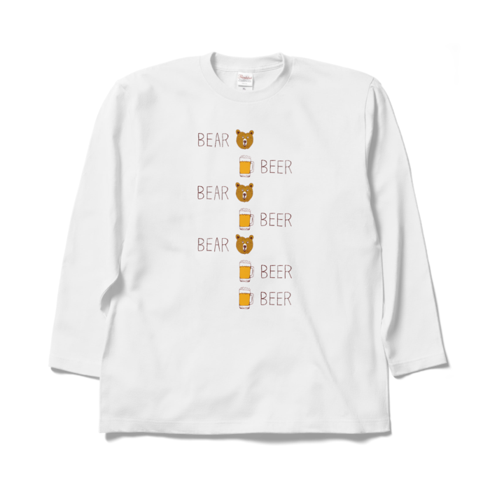 ロングスリーブTシャツ - XL - ホワイト