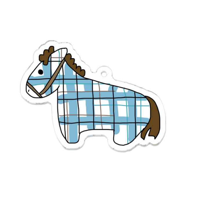 アクリルキーホルダー - 70 x 70 (mm)