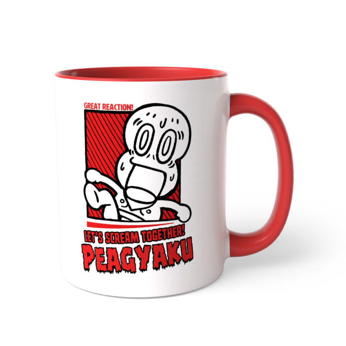 ツートンカラーマグカップ - 直径 8.2cm / 高さ 9.5cm