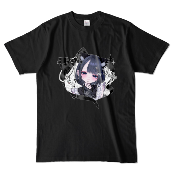 カラーTシャツ - L - ブラック (濃色)