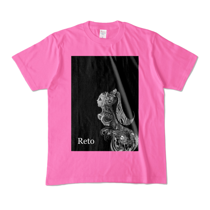 カラーTシャツ - M - ピンク (濃色)