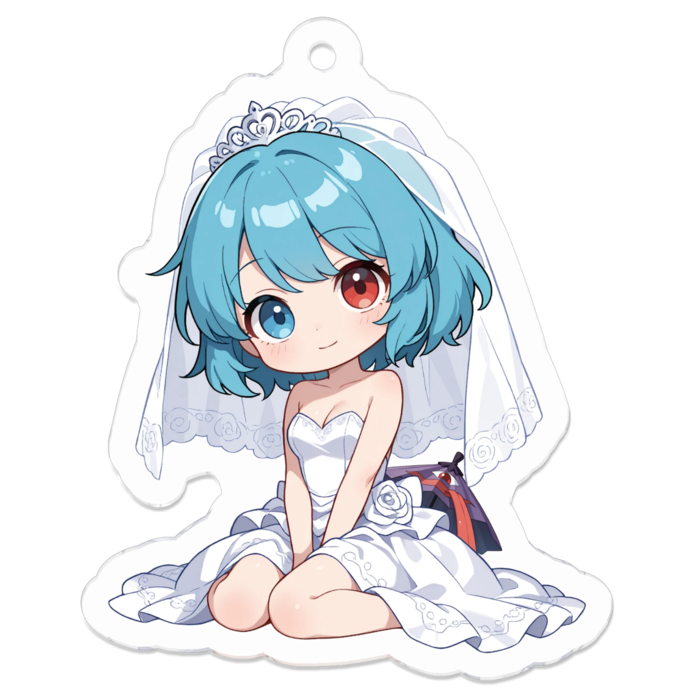 アクリルキーホルダー - 50 x 50 (mm)(キャラのみ)