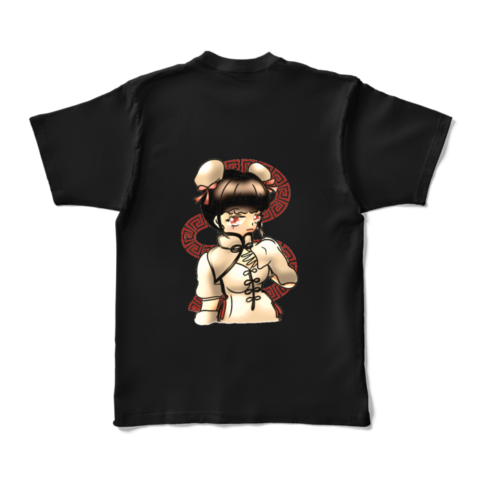 カラーTシャツ - XL - ブラック (濃色)