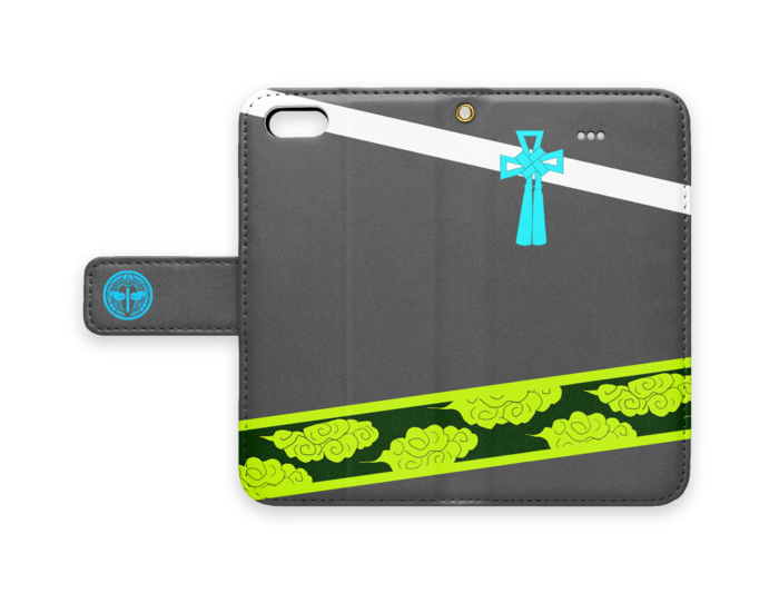 手帳型iPhoneケース - iPhone 5 / SE - ストラップ穴 あり