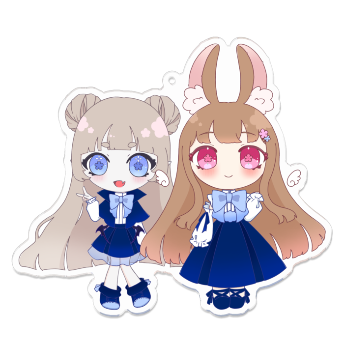 アクリルキーホルダー - 100 x 100 (mm)