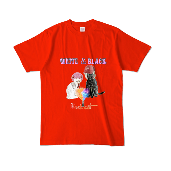 カラーTシャツ - L - レッド (濃色)