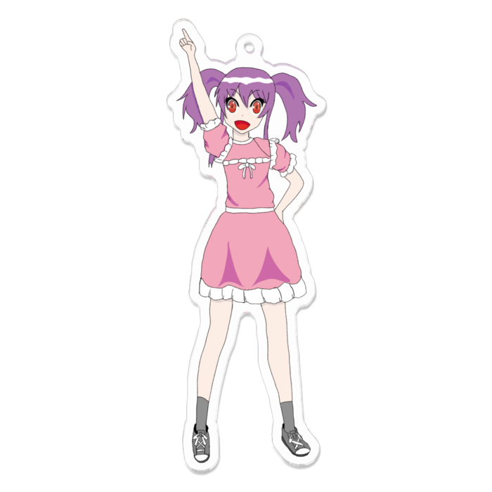 アクリルキーホルダー - 100 x 100 (mm)