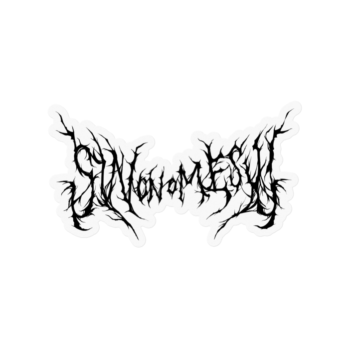 ステッカー - 100 x 100 (mm)