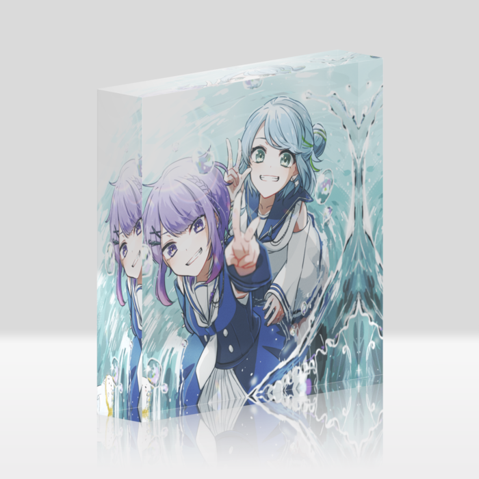 アクリルブロック - 100x100mm