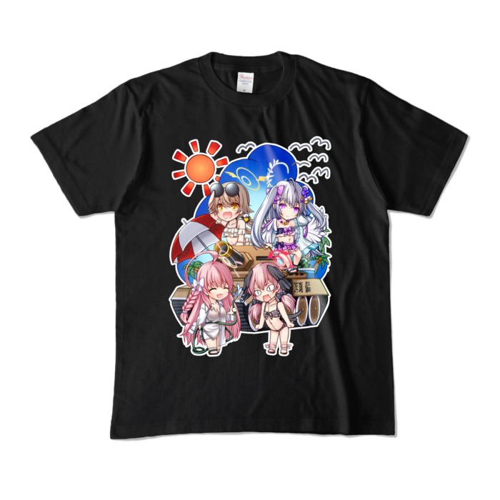 カラーTシャツ - M - ブラック (濃色)