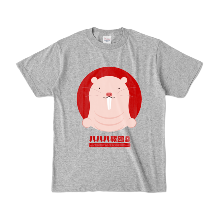 カラーTシャツ - S - 杢グレー (濃色)